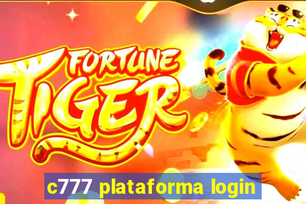 c777 plataforma login